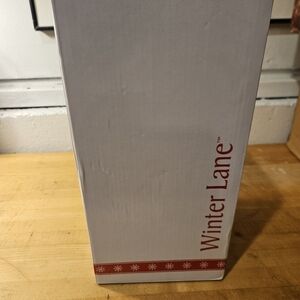 Winter Lane Christmas ANGEL Musical Globe Lights Up - New Open Box